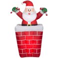 thumbnail image 1 of Christmas Airblown Pop Up Santa, 1 of 6