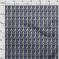 thumbnail image 2 of oneOone Polyester Lycra Fabric Paisley & Floral Ikat Print Fabric BTY 56 Inch Wide, 2 of 4