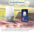 thumbnail image 3 of VTech BC8313 V-Hush Pro Sleep Training Soother Portable Bluetooth Speaker includes a Professional Sleep Training Program, Colorful One-Touch Night Light and Glow-on-Ceiling Projector that includes pre, 3 of 9