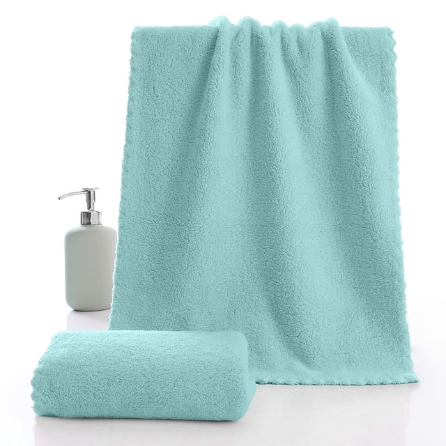 pstuiky Velvet Face Towel Soft & Absorbent Facial Cloth for Gentle Cleansing Solid Color Bath Towel for Daily Skincare Routine