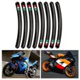 thumbnail image 4 of Wheel Rim Stickers Waterproof Reflective Tire Decoration for  Racing Car, 4 of 7