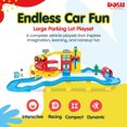 thumbnail image 2 of DOLU Large Parking Lot Garage Playset for Kids, Car Toy with Ramp and Elevator, 2 of 8