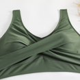 thumbnail image 4 of LSLJS Women's Sexy Solid Color Swimwear Two-piece Slim Swimsuit Bikini Straped Swimsuits, 4 of 8