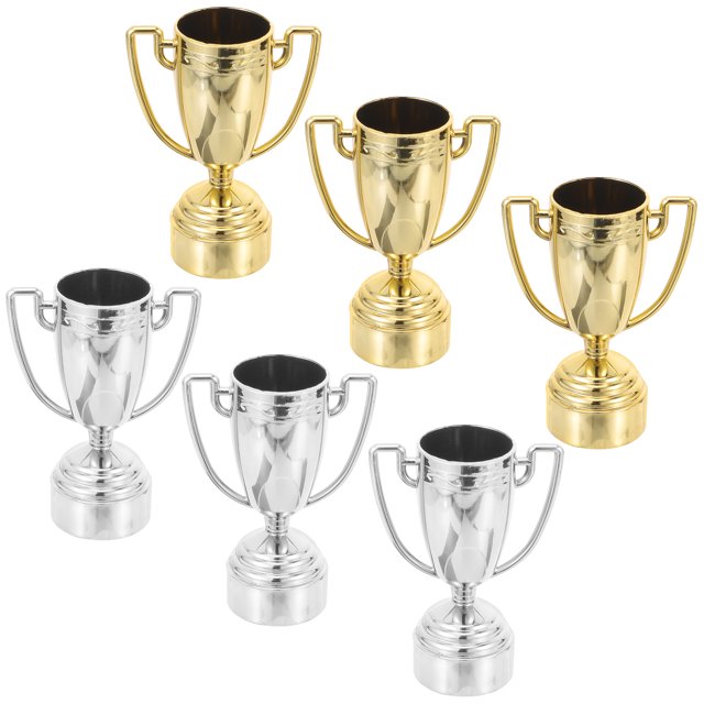 6 Pcs Modèle de Trophée pour Enfants Petit Trophée Jouet Accessoire de Fête pour Enfants