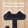 thumbnail image 4 of Yaheetech 54"H Cat Tree Tower with 3 Scratching Posts, Black, 4 of 7
