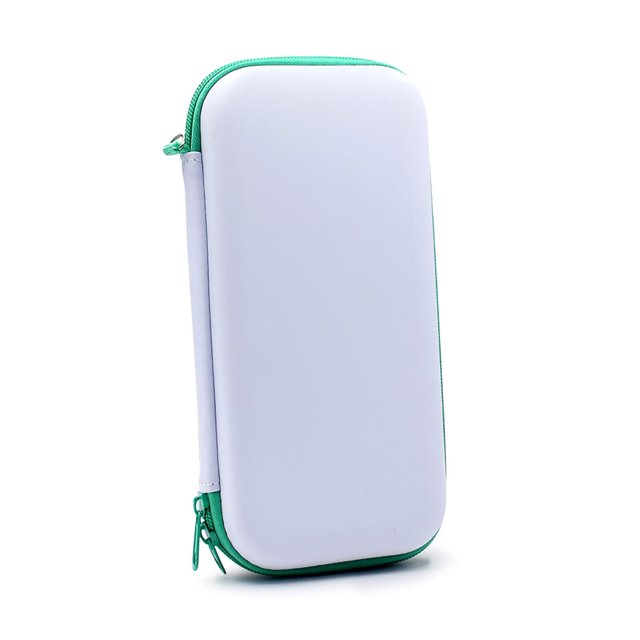 DEWIN Étui de Transport pour Console de Jeu, Absorbant les Chocs, Résistant aux Rayures, Doublure Rigide, Sac de Rangement pour Switch Lite Vert