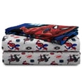 thumbnail image 2 of Marvel Spider-Man Ensemble de Draps 4-Pièces pour Lit 2 Places, 100 % Polyester Pour Enfants, 2 of 4