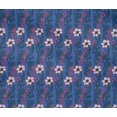 thumbnail image 4 of oneOone Cotton Flex Fabric Leaves & Floral Block Printed Craft Fabric BTY 40 Inch Wide, 4 of 4