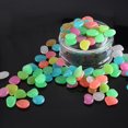thumbnail image 2 of Luminous Pebbles Glow in The Dark Garden Stones Night Guide Outdoor Decorative Rocks for Pathways Fish Tanks Aquariums Backyard Landscaping Decor, 2 of 8