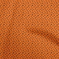 thumbnail image 1 of oneOone Rayon Orange Fabric Cat Craft Projects Decor Fabric Printed By The Yard 56 Inch Wide, 1 of 4