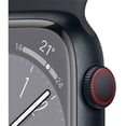 thumbnail image 3 of Refurbished (Good) - Apple Watch Series 8 (GPS + Cellular) 45mm Midnight Aluminum Case with Midnight Sport Band - Medium/Large, 3 of 3