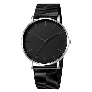Men Fashion Watches Clocks Watches Stainless Steel Casual Dresses Wrist Crystals