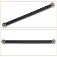 thumbnail image 2 of jinwen Cross Arm Ladder Rest Decorative Flag Lamp Post for Walkway Driveway Streets 41cm black ball, 2 of 9