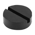 thumbnail image 4 of Jack Pad Adapter, Durable Professional Slotted Black Jack Pad Wear Resistant Rubber  For Vehicles, 4 of 8