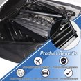 thumbnail image 3 of ALLTIMES 2PCS Gloss Black Engine Bay Panel Cover for Corvette C8 Stingray (Coupe, C8, R Z51）2020-2024, ABS Plastic, 3 of 12