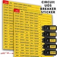 thumbnail image 1 of Circuit Breaker Label Stickers-Organize And Identify Your Electrical Panel Set Of 258, 1 of 6