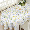 thumbnail image 1 of Modern Oval Tablecloth for Oval Table Waterproof Table Cloths for Dining Room Indoor Outdoor Home Decorative Table Cloth-60x84in, 1 of 5