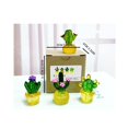 thumbnail image 3 of Gkeoshab Desktop Ornament Cactus Car Center Console Decoration Transparent Resin Crafts Computer Home Decoration Home & Garden, 3 of 3