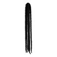 thumbnail image 2 of Pompotops Motorcycle Personality Cool Motorcycle Balance Car Dirty Braid Helmet Braid Helmet Wig Clearance, 2 of 2