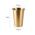 thumbnail image 1 of Luckyn Tasse à Boire en Acier Inoxydable 240 ml pour Camping Fête Café Whisky, 1 of 6