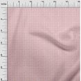 thumbnail image 3 of oneOone Rayon Light Pink Fabric Geometric Sewing Craft Projects Fabric Prints By Yard 56 Inch Wide, 3 of 5