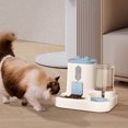 thumbnail image 2 of Dvkptbk Automatic Cats Feeder Smart Timed Cats Feeding Station 3.8L Auto Dog Waterer Bowl Dispenser Water Dispense Pet Food Container Programable Dry Food Dispenser, 2 of 6