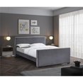 thumbnail image 2 of Meridian Furniture Dillard Grey Velvet Queen Bed, 2 of 6