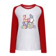 thumbnail image 4 of Daisyyozoid Nouveautés Hauts pour Femmes Joyeuses Pâques Mode Décontractée Manches Longues Chandails Imprimés pour Dames Hauts, 4 of 5