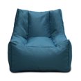 thumbnail image 1 of Lounge & Co Teal Wave Bean filled chair, 1 of 3