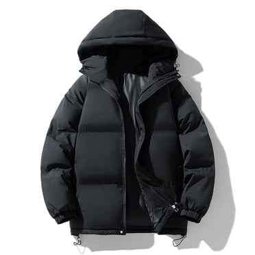 Pisexur Winter Coats for Women Woman Casual Faddish Solid Long Sleeves Zipper Hooded Outwear Sports Coat Jacket Pink,3XL