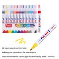 thumbnail image 4 of babydream1 Universal Waterproof Permanent Paint Marker Pen Car Tire Tread Rubber Metal Yellow, 4 of 6