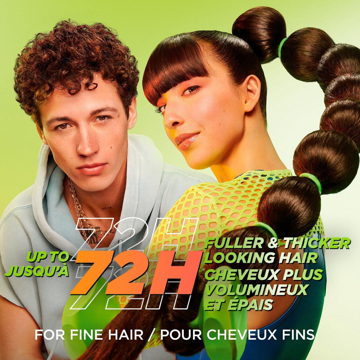 Garnier Fructis Grow Strong Revitalisant Épaississant pour Cheveux Fins, avec Vitamine C