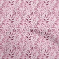 thumbnail image 1 of oneOone Viscose Jersey Fuschia Pink Fabric Florals Craft Projects Decor Fabric Printed By The Yard 60 Inch Wide, 1 of 4