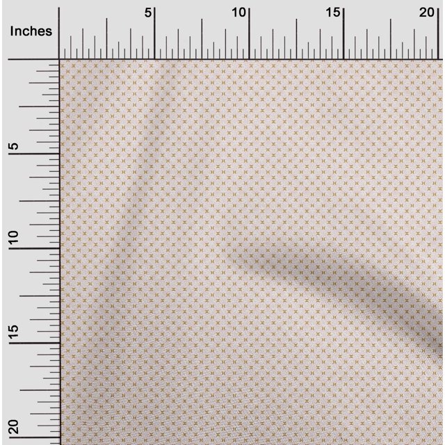 oneOone Silk Tabby Fabric Shapes Geometric Decor Fabric Printed BTY 42 Inch Wide