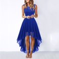thumbnail image 2 of XDZJLR Robes pour Femmes Formelles Cocktail Soirée Élégantes pour Mariage Festives Sans Manches Robe de Demoiselle d'Honneur, 2 of 6