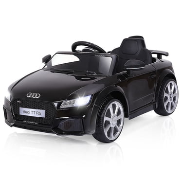 Gymax Voiture Électrique pour Enfants 12V Audi TT RS sous Licence avec Télécommande MP3