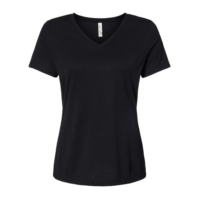 Bella Canvas 6405 Missy Jersey T-Shirt à Manches Courtes à Col en V, 2TG