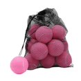 thumbnail image 3 of Lipstore 18 Pcs Balles de Tennis Résistantes à l'Usure Balles de Jeu Balles d'Entraînement Résilience 2,52 Pouces Rose, 3 of 8