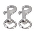 thumbnail image 1 of Single Ended Diving Clips, 316 Stainless Steel Rotating Snap Hook 3/4in ID  For Outdoor For Camera Strap For Clothesline, 1 of 8