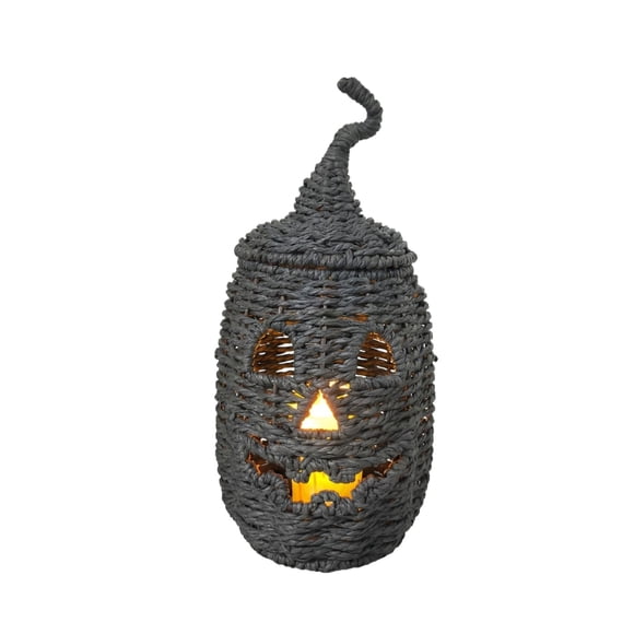 Woven Pumpkin Candy Basket