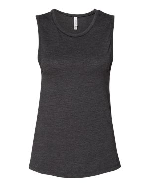 Bella + Canvas. Dark Grey Heather. L. 6003. 00884913642041