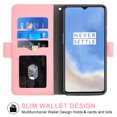 thumbnail image 2 of OnePlus 7T Case, iCoverCase Genuine Leather Wallet Case Slim Fit Folio Book Design with Stand and Card Slots Flip Case Cover for OnePlus 7T (Gray), 2 of 5