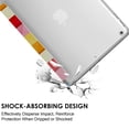 thumbnail image 2 of iPad Mini 7.9 Inch 5 Gen [ Mini 5th Generation 2019 ] A2133 A2124 A2126 MUXH2LL/A MUXF2LL/A MUXG2LL/A Trifold Printed Slim Adjustable Stand Feature Case with TPU Heat Dissipation Back - Color Grid, 2 of 6