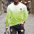 thumbnail image 1 of RXIRUCGD T-Shirt à Col Rond pour Hommes, Décontracté, Mode, Imprimé, Manches Courtes, Chandail, Multicolore, Taille : L, 1 of 5