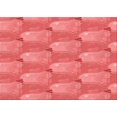 thumbnail image 1 of Ahgly Company Tapis Rectangulaire d'Intérieur Lavable en Machine Rouge Rubis Transitionnel, 3 Pieds x 5 Pieds, 1 of 7