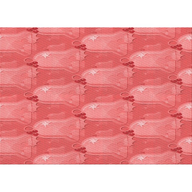 Ahgly Company Tapis Rectangulaire d'Intérieur Lavable en Machine Rouge Rubis Transitionnel, 3 Pieds x 5 Pieds