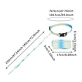 thumbnail image 3 of TIELUTT Adjustable Hands Waist Leash Running Cycling and Training with Favorite Waist Belt Leash Reflective Running Leash for 2 Dogs Dogs Leashes for Puppies Service Dog Leash Umbrella Dog Leash Walk, 3 of 4