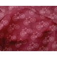 thumbnail image 4 of oneOone Silk Tabby Fabric Dot & Bicycle Block Printed Craft Fabric BTY 42 Inch Wide, 4 of 4