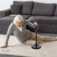 thumbnail image 4 of PEONAVET Plastics Support Mobility Aid Tool 5 Height Adjustable 16.5in 20.4in Stande Assist Device Stable with 7 In Base Elderly Lift Assist Supports for Rise Indoor Garden Outdoor Work, 4 of 7