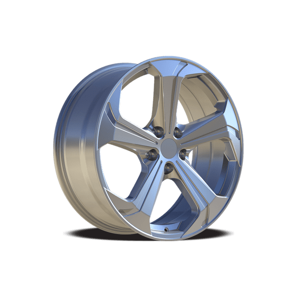 4 x jantes YKW MF8 en alliage Argent de 18x8 pouces